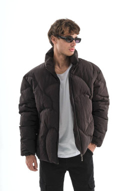 Зимня куртка вільного крою чорна MFStore Изображение Зимня куртка вільного крою чорна MFStore