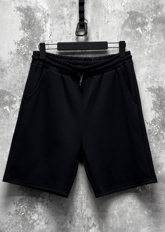 Стильні шорти вільного крою чорні MFStore Изображение Стильні шорти вільного крою чорні MFStore
