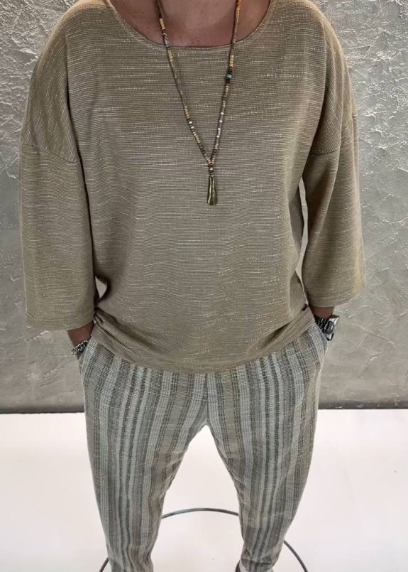 Футболка кімоно оверсайз бронзова MFStore Изображение Футболка кімоно оверсайз бронзова MFStore