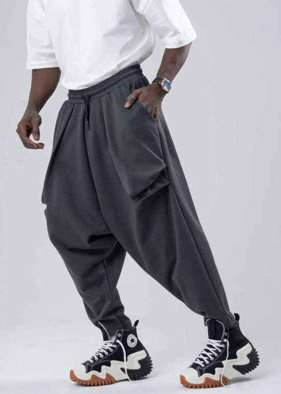 Штани вільного крою галіфе сірі MFStore Изображение Штани вільного крою галіфе сірі MFStore