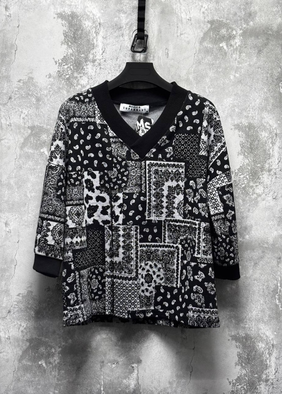 Футболка кімоно з малюнком вільного крою MFStore Изображение Футболка кімоно з малюнком вільного крою MFStore