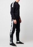 Изображение Спортивные штаны мужские чёрные с белым Рокки Tur streetwear