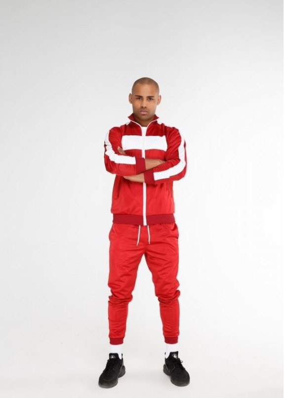 Олимпийка мужская SPORT бордовая Изображение Олимпийка мужская SPORT бордовая