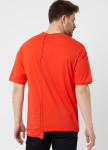 Изображение Асимметричная  красная футболка со швом MFStore