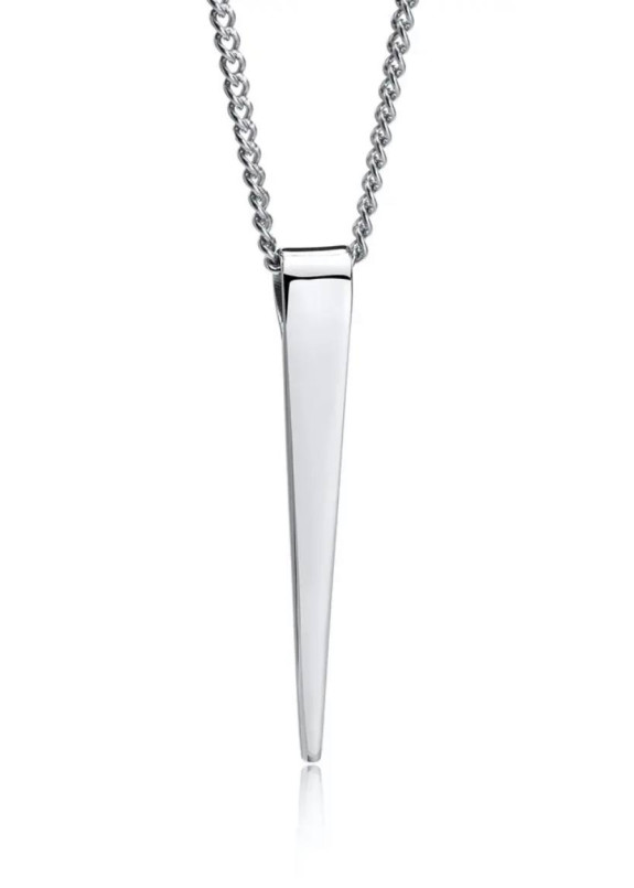 Ланцюжок на шию з кулоном стріли хром MFStore Изображение Ланцюжок на шию з кулоном стріли хром MFStore