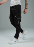Джогери карго чоловічі з блискавками на карманах чорні MFStore Изображение Джогери карго чоловічі з блискавками на карманах чорні MFStore