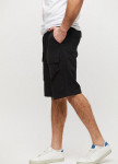 Шорты мужские с накладными карманами черные Изображение Шорты мужские с накладными карманами черные