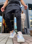 Брюки спортивные с накладками над коленом MFStore Изображение Брюки спортивные с накладками над коленом MFStore
