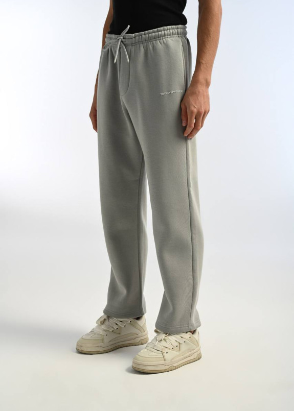 Спортивні штани прямі на флісі світло-сірі MFStore Изображение Спортивні штани прямі на флісі світло-сірі MFStore