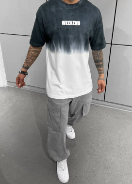 Футболка оверсайз градієнтна weekend MFStore Изображение Футболка оверсайз градієнтна weekend MFStore