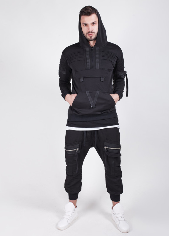 Толстовка с карманом-кенгуру Изображение Толстовка с карманом-кенгуру