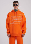Худі чоловічий оверсайз з текстом помаранчевий MFStore Изображение Худі чоловічий оверсайз з текстом помаранчевий MFStore