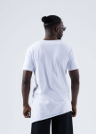 Изображение Стильна асиметрична футболка біла MFStore