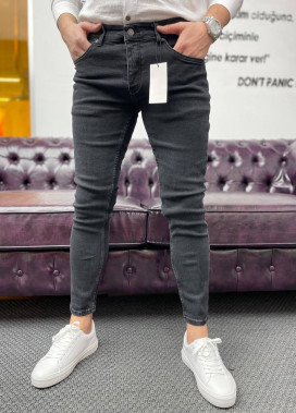 Джинси чоловічі вузькі до низу сірі MFStore Изображение Джинси чоловічі вузькі до низу сірі MFStore