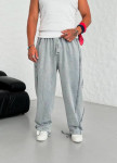 Штани дизайнерські прямі світло-сірі MFStore Изображение Штани дизайнерські прямі світло-сірі MFStore