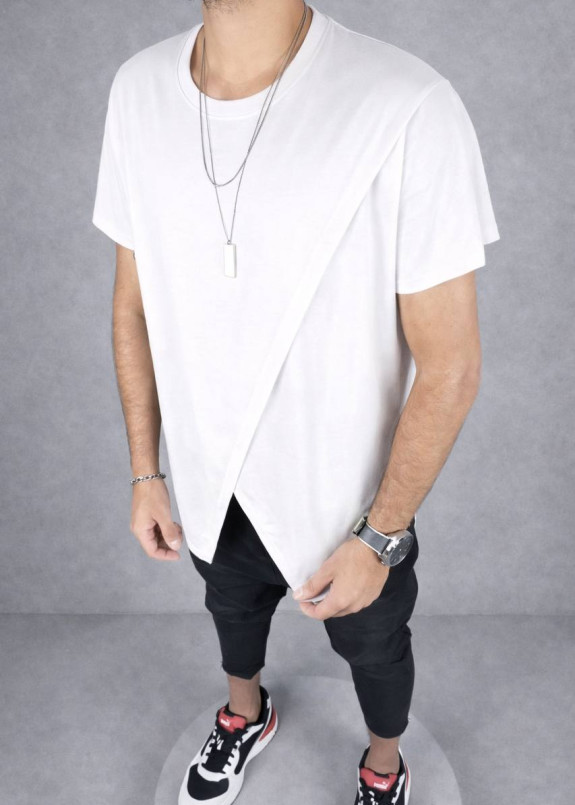 Футболка дизайнерська біла MFStore Изображение Футболка дизайнерська біла MFStore