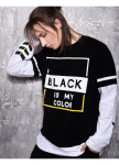 Лонгслив black is my color Street style Изображение Лонгслив black is my color Street style