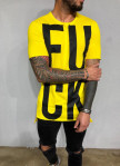Футболка fuck желтый MFStore Изображение Футболка fuck желтый MFStore