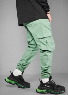 Джоггери карго чоловічі ментолові MFStore Изображение Джоггери карго чоловічі ментолові MFStore