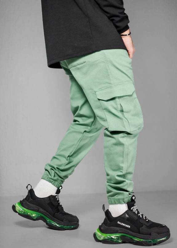 Джоггери карго чоловічі ментолові MFStore Изображение Джоггери карго чоловічі ментолові MFStore