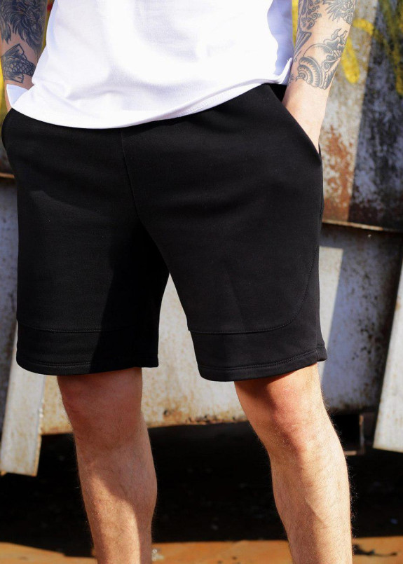 Спортивные мужские шорты черные Tur streetwear Изображение Спортивные мужские шорты черные Tur streetwear