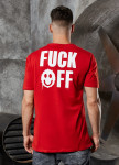 Футболка fuck off красный MFStore Изображение Футболка fuck off красный MFStore