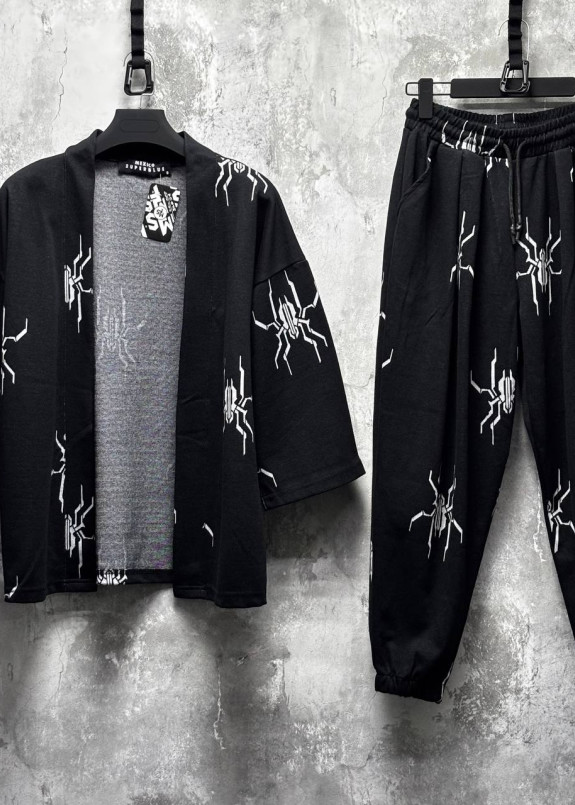 Костюм вільного крою павуки чорний MFStore Изображение Костюм вільного крою павуки чорний MFStore