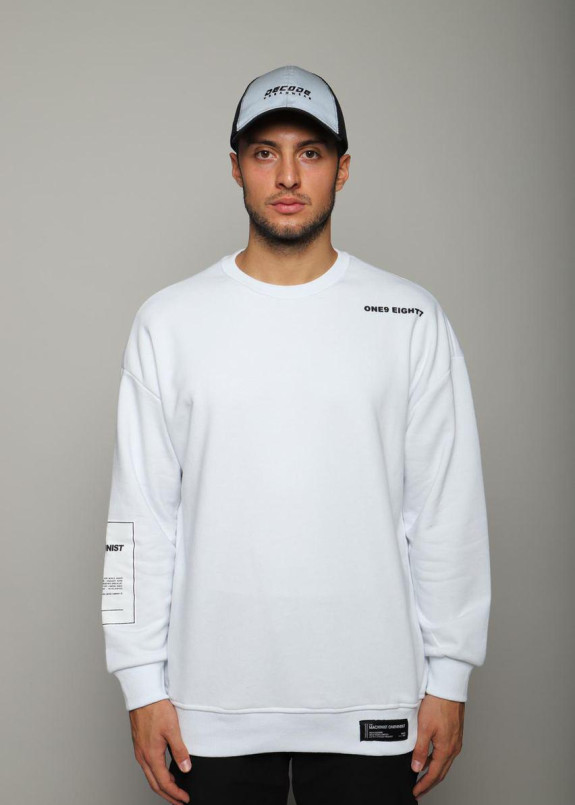 Свитшот белый one9 MFStore Изображение Свитшот белый one9 MFStore