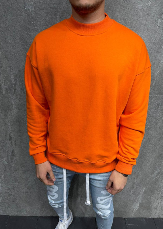 Світшот вільного крою базовий помаранчевий MFStore Изображение Світшот вільного крою базовий помаранчевий MFStore