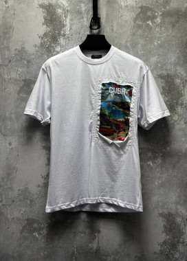 Футболка вільного крою Cuba біла MFStore Изображение Футболка вільного крою Cuba біла MFStore