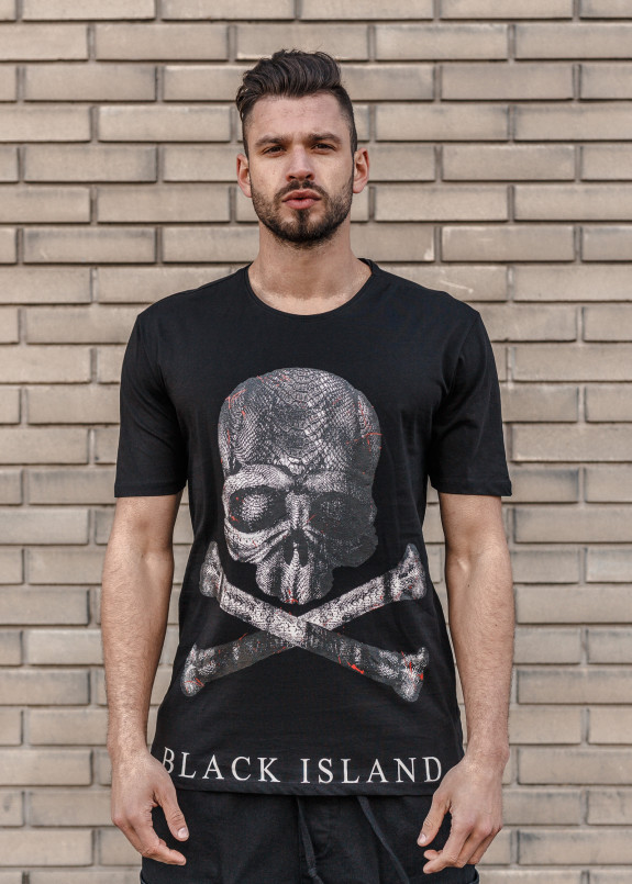 Футболка череп с костями Mfstore Изображение Футболка череп с костями Mfstore