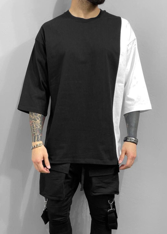 Футболка с белым рукавом MFStore Изображение Футболка с белым рукавом MFStore