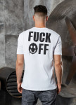 Футболка fuck off белый MFStore Изображение Футболка fuck off белый MFStore