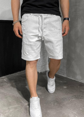 Изображение Білі шорти зі шнурком MFStore