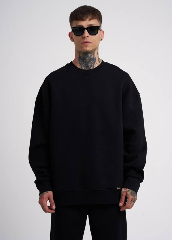 Cвітшот чоловічий оверсайз чорний MFStore Изображение Cвітшот чоловічий оверсайз чорний MFStore