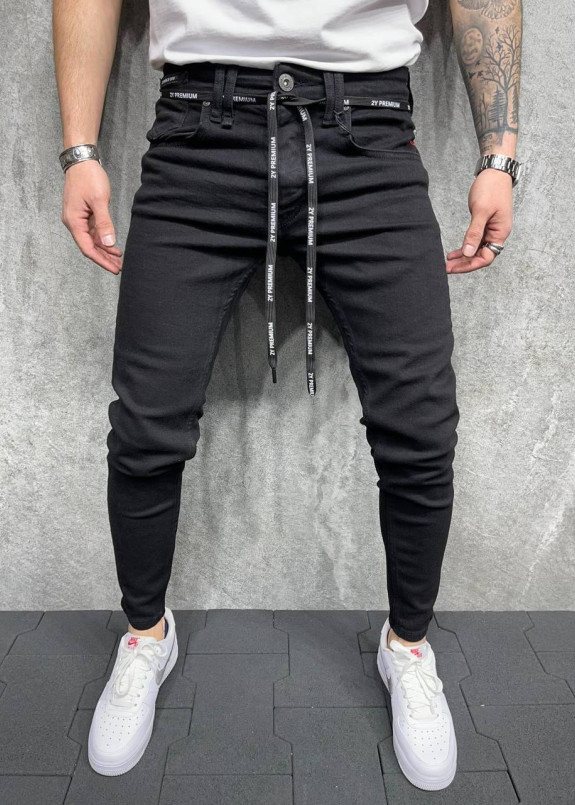 Джинсы с поясом 2y MFStore Изображение Джинсы с поясом 2y MFStore