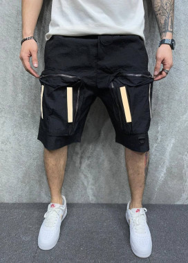 Шорты со светло отражающими вставками Изображение Шорты со светло отражающими вставками