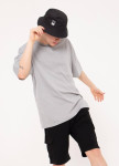 Футболка мужская базовая oversize серая Mfstore Изображение Футболка мужская базовая oversize серая Mfstore