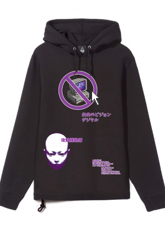 Худи Ghost In The Shell Hood Изображение Худи Ghost In The Shell Hood