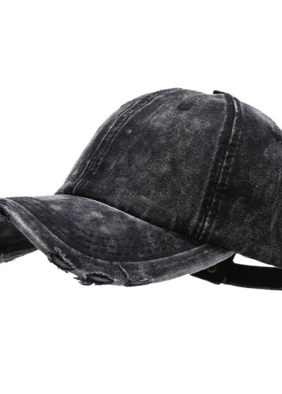 Бейсболка з вареної бавовняної тканини з потертостями MFStore Изображение Бейсболка з вареної бавовняної тканини з потертостями MFStore