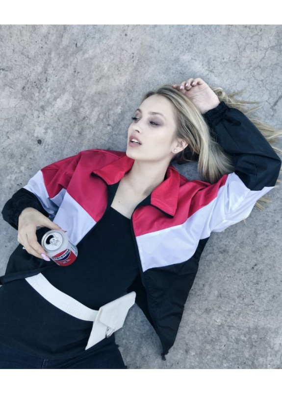 Ветровка женская Street Style Oversize Изображение Ветровка женская Street Style Oversize