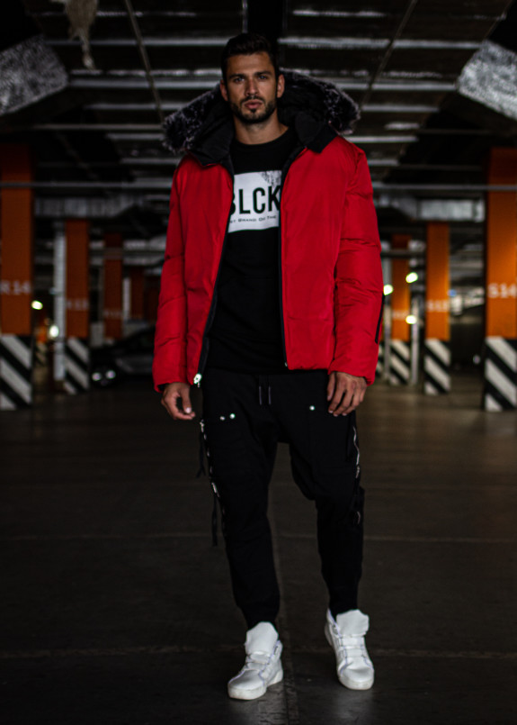 Двухсторонняя куртка с мехом на капюшоне MFStore Изображение Двухсторонняя куртка с мехом на капюшоне MFStore